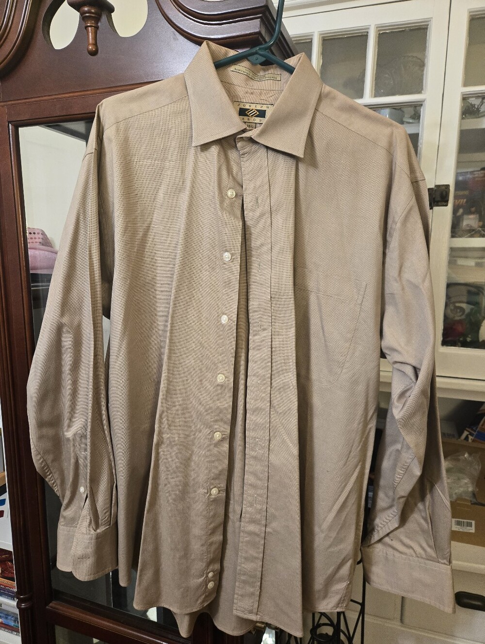 Joseph Abbound Cotton Dress Shirt - 16 1/2 × 34